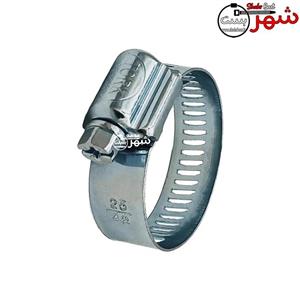 بست شلنگ فلزی رادیات پژو پیکان سایز 25/42 | “1.3/4 برند ترک (TORK)
