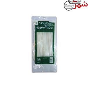بست کمربندی پلاستیکی وای وای 20سانتیمتر عرض 2.5میلیمتر (YY)