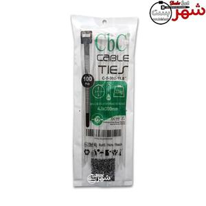بست کمربندی پلاستیکی سی بی سی 30سانتیمتر عرض 4.8میلیمتر (CBC)