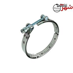 بست استیل اگزوز شیاردار (CARNET) سایز ۱۴۲
