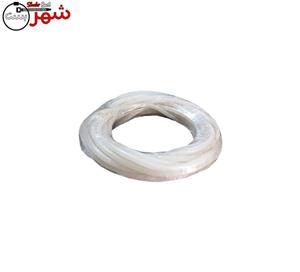 شلنگ سیلیکونی غذایی آزمایشگاهی سفید سایز 4/6 میلیمتر