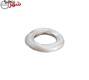 شلنگ سیلیکونی غذایی آزمایشگاهی سفید سایز 3/6 میلیمتر