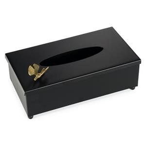 جا دستمال کاغذی مدل پروانه مشکی کد M-413