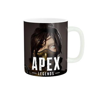 ماگ سرامیکی مدل بازی اپکس لجندز apex legends کد aple 02 