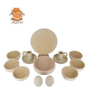 هفت سین سفالی مدل گرد کد HS156