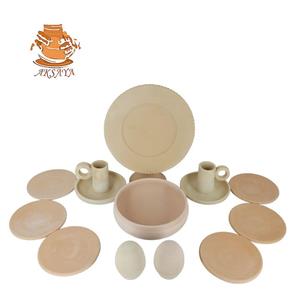 هفت سین سفالی مدل گرد کد HS155