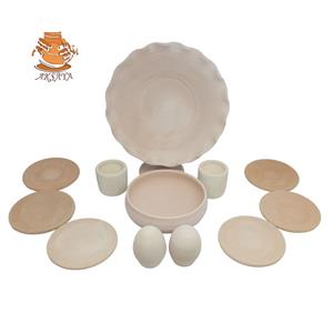 هفت سین سفالی مدل گرد کد HS132
