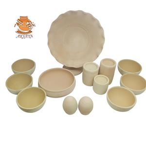 هفت سین سفالی مدل گرد کد HS130
