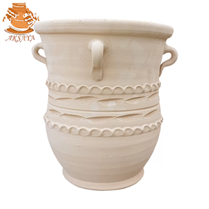 گلدان سفالی مدل سنتی طرح سنتی ارتفاع ۵۰ سانتی متر