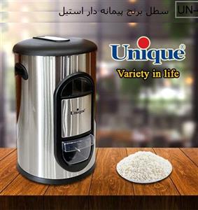 سطل برنج پیمانه دار استیل یونیک کد UN-4440 