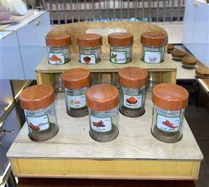 جا ادویه چوبی استند دار مدل ARK-03