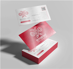 کارت ویزیت ساده گلاسه یووی