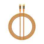 کابل تبدیل USB-C به USB-C رسی مدل RTC-P19CC طول 1.5 متر (Recci Data Cable Amber USB-C PD 20W 150cm RTC-P19CC)