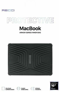 کاور لپ تاپ و کیف مک بوک RCS-S27 رسی (Recci Protective macbook Pro 15.4 and 16 inch armor series inner bag RCS-S27)