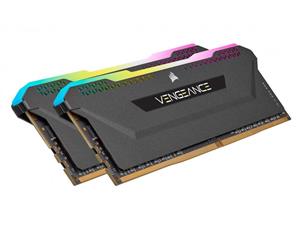 رم دسکتاپی 16 گیگ مدل Corsair VENGEANCE RGB PRO DDR4 16GB 2x8GB 3600MHz استوک 