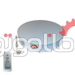 میز گردان ماناک قطر 60 سانتی متر، سرعت متغیر قابل تنظیم، دارای ریموت دو جهته