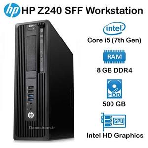 مینی کیس استوک HP Z240 SFF WS مدل Core i5 نسل 7 