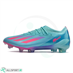 کفش فوتبال آدیداس ایکس طرح اصلی Adidas X Crazy Fast Messi.1 FG  Pink Blue