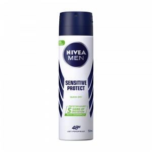 اسپری ضد تعریق مردانه نیوآ Sensitive Protect (150 میلی‌لیتر) 