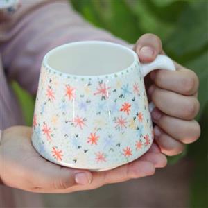 ماگ سرامیکی گل ریز
