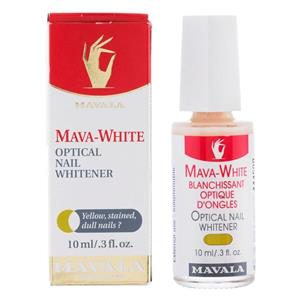 محلول بهبود دهنده رنگ ناخن ماوالا مدل ماوا وایت حجم 10 میلی لیتر Mavala Mava White Cleanser And Oil Nail 10ml