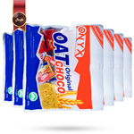 شکلات غلات اوت چوکو Oat choco مدل onyx وزن 400 گرمی بسته 6 عددی