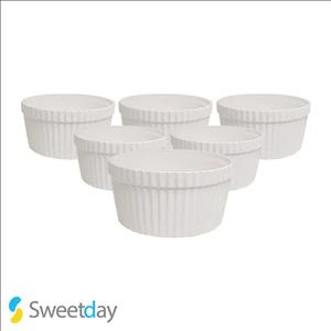 پیاله کاپ کیک وانسل سفید