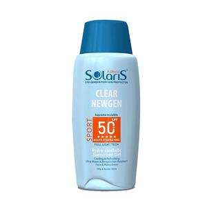 کرم ژل ضد آفتاب SPF50 آردن سری سولاریس مدل Aqua Newgen حجم 100 میل 