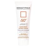 کرم ضد آفتاب بی رنگ SPF50 درماتیپیک مدل Hydra حجم 50 میل 