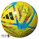 توپ فوتبال جام جهانی قطر 2023 رنگ زرد