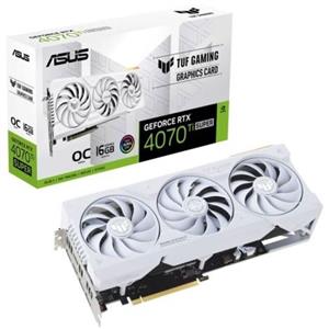 کارت گرافیک ایسوس مدل TUF 4070 TI Super 16GB White OC VGA Asus RTX4070 Ti 