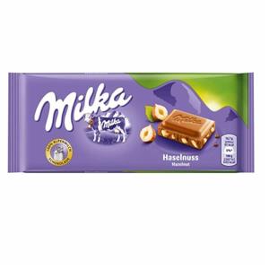 شکلات تابلت میلکا فندقی 80 گرم 