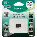 کارت حافظه microSDHC اپیسر مدل AP32G کلاس 10 استاندارد UHS-I U1 سرعت 85MBps ظرفیت 32 گیگابایت کد 3684