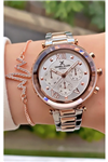 ساعت مچی زنانه به همراه دستبند هدیه برند Daniel Klein