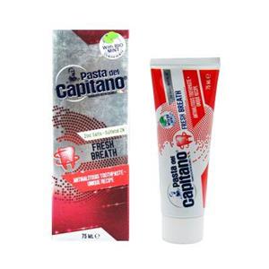 خمیردندان برطرف کننده بوی بد دهان با طعم نعنا مدل Fresh Breath - پاستا دل کاپیتانو