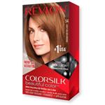 کیت رنگ مو بدون آمونیاک کالر سیلک رولون شماره 54 رنگ قهوه ای طلایی روشن اورجینال