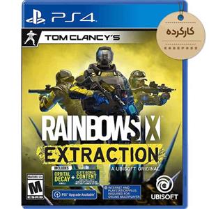 دیسک بازی Rainbow Six Extraction کارکرده مخصوص PS4 