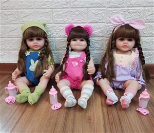 عروسک سیلیکونی موزیکال نوزاد Babay Cute Doll