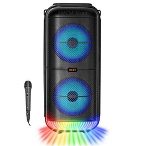 اسپیکر بلوتوثی قابل حمل مدل ZQS6227 دوعدد ساب 6 اینچ