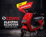 موتورسیکلت برقی(اسکوتر برقی) طرح وسپا COVAX (سفارش اتحادیه اروپا) مدل LAUNCH  رنگ قرمز ۲۰۲۴