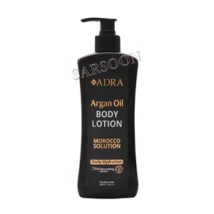 لوسیون بدن کرمی روغن آرگان آدرا 400 میلی لیتر Adra Argan Oil Body Lotion