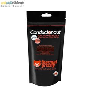 خمیر حرارتی فلز مایع ترمال گریزلی مدل Thermal Grizzly Conductonaut Liquid Metal Thermal Paste