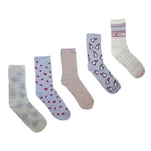 جوراب ساق بلند زنانه اسمارا مدل PACK_2