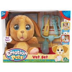 عروسک جیوچی پرزیوزی مدل سگ Emotion Pets Vet Set کد MTM08000 ارتفاع 24 سانتیمتر 