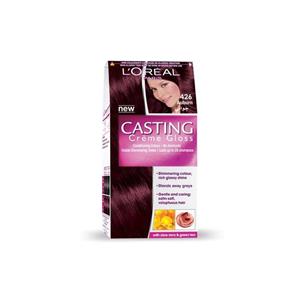 کیت رنگ مو شماره Casting Creme Gloss 426 لورآل  LOreal Casting Creme Gloss Hair Color Kit 426