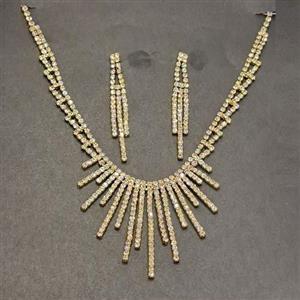 نیم ست طرح جواهر تیتانیوم کد w-se-298