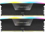 رم دسکتاپ (32GB*2) 64 گیگابایت Corsair مدل  VENGEANCE RGB DDR5 6000MHz cl 38