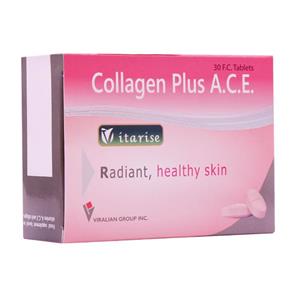 قرص کلاژن به همراه ویتامین های A.C.E ویرالیان 