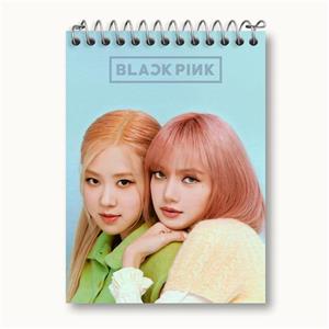 دفتر یادداشت لیسا و رزی گروه بلک پینک Black Pink کد 16749