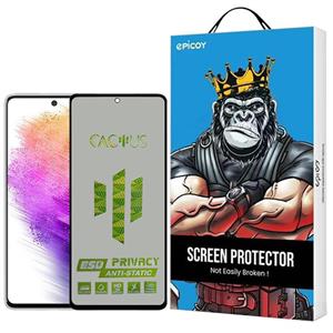 محافظ صفحه نمایش حریم شخصی اپیکوی مدل Cactus-ESD-Privacy مناسب برای گوشی موبایل سامسونگ Galaxy A73 5G - A72 4G - 5G - M54 - M53 5G - M52 -  M5 - A71 - A81 - A91 - M62 - F62-S10 Lite - Note 10 Lite